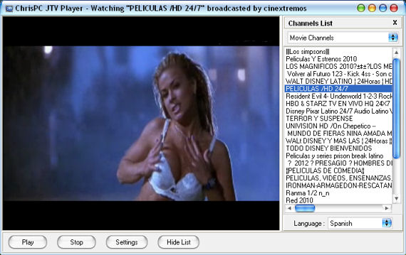 Scary Movie - ChrisPC JTV Player